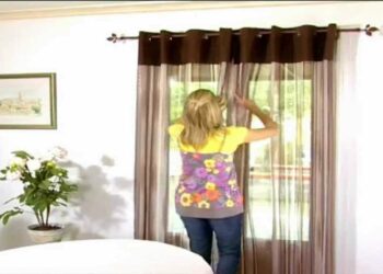 Comment mettre des doubles rideaux sans percer ?