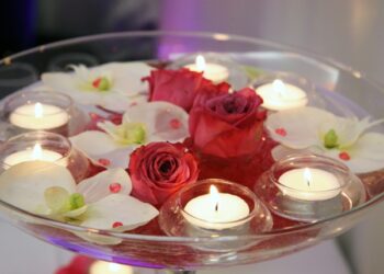 Comment mettre des fleurs sur une bougie ?