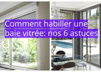 Comment mettre des rideaux sur une baie vitrée ?