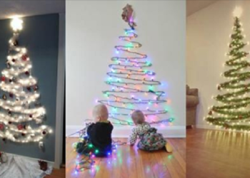 Comment mettre les guirlandes sur un sapin de Noël ?