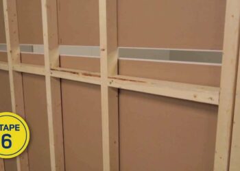 Comment monter une cloison de séparation en bois ?