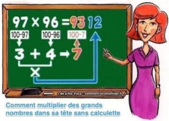 Comment multiplier par 9 de tête ?