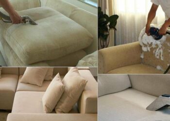 Comment nettoyer à sec une housse de canapé ?