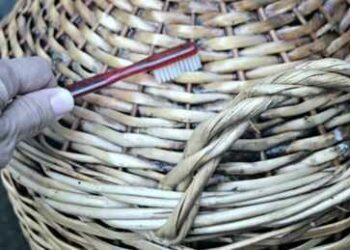Comment nettoyer de l'osier ancien ?