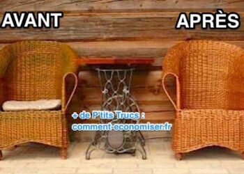 Comment nettoyer un vieux fauteuil en rotin ?