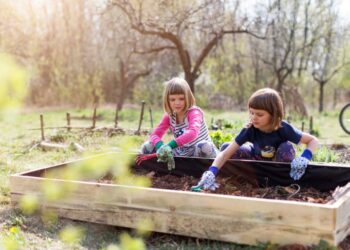 Comment occuper ses enfants dans le jardin ?