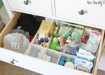 Comment organiser les tiroirs de bébé ?