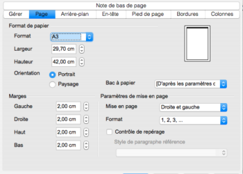 Comment passer d'un format PDF A4 en A3 ?