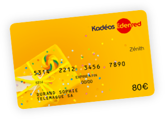 Comment payer avec une carte Kadéos Edenred sur internet ?