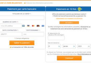 Comment payer en 10 fois sur boulanger ?