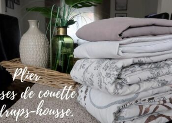 Comment plier une couette en accordéon ?