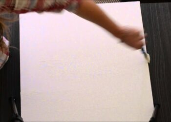 Comment préparer une toile avant de peindre ?