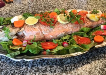 Comment présenter un plat de nourriture ?