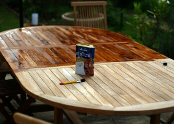 Comment protéger une table en teck l'hiver ?