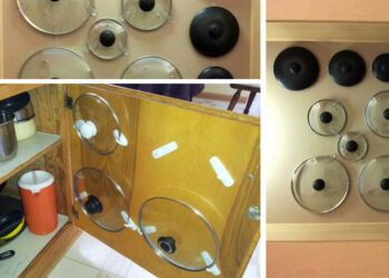 Comment ranger les couvercles dans un placard ?