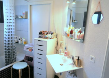 Comment ranger maquillage salle de bain ?