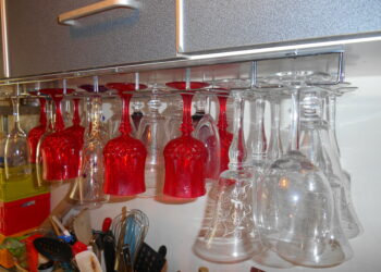 Comment ranger ses verres dans une vitrine ?