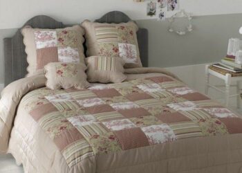 Comment réaliser un jeté de lit en patchwork ?