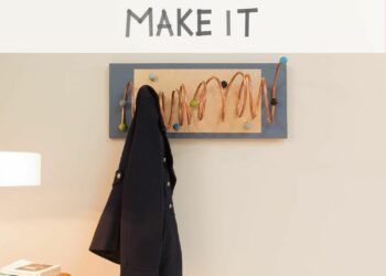 Comment réaliser un petit Porte-manteau mural ?