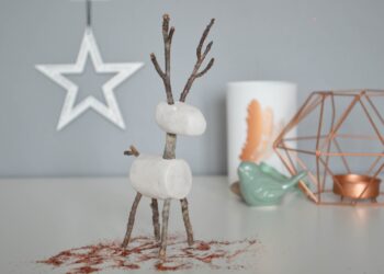 Comment réaliser un renne de Noël en bois ?