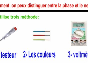 Comment reconnaître la phase et le neutre ?