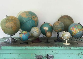 Comment reconnaître un ancien globe terrestre ?