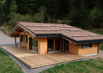 Comment recouvrir un chalet en bois ?