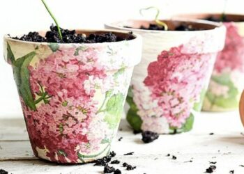 Comment recouvrir un pot de fleur ?