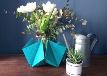 Comment recouvrir un vase ?