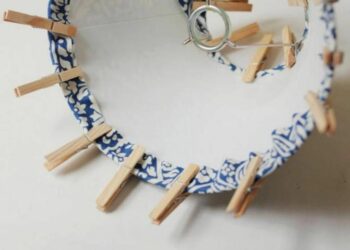 Comment recouvrir un vieil Abat-jour ?