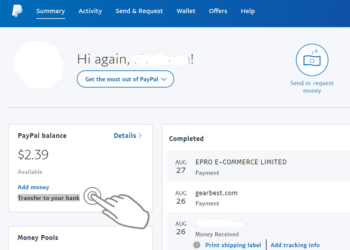Comment récupérer l'argent d'un remboursement avec PayPal ?