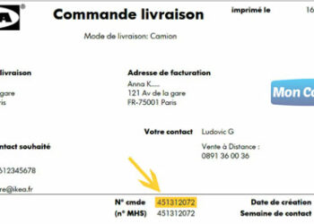 Comment recuperer sa commande IKEA ?