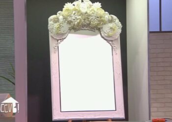 Comment relooker un miroir sans cadre ?
