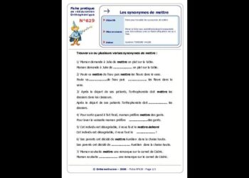 Comment remplacer le verbe mettre ?