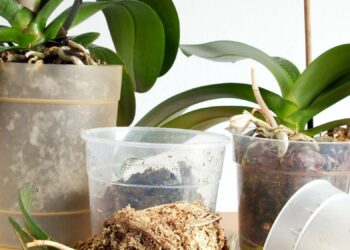 Comment rempoter une orchidée dans un vase en verre ?