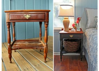 Comment renover une table de nuit en bois ?