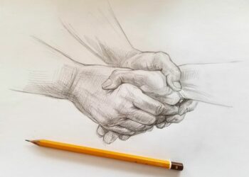 Comment s'appelle le tableau avec les mains ?