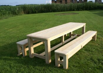 Comment se fabriquer une table de jardin ?