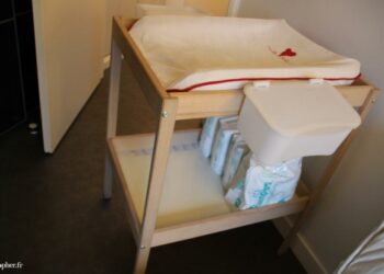 Comment securiser une table à langer ?