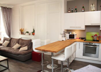Comment séparer cuisine ouverte sur salon ?