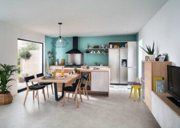 Comment séparer une cuisine ouverte du salon ?