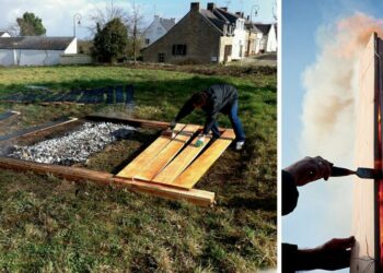 Comment stabiliser du bois brûlé ?