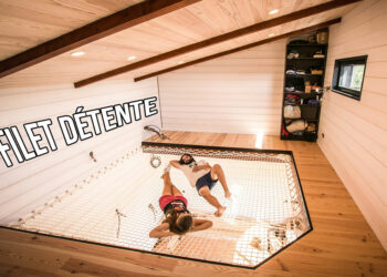 Comment tendre un filet de mezzanine ?