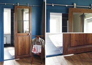 Comment transformer porte battante en coulissante ?