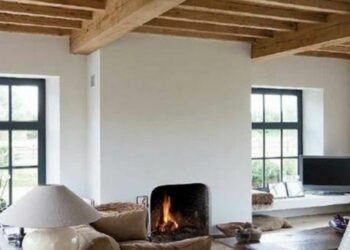 Comment transformer une cheminée rustique en moderne ?