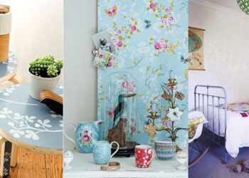 Comment utiliser des chutes de papier peint ?