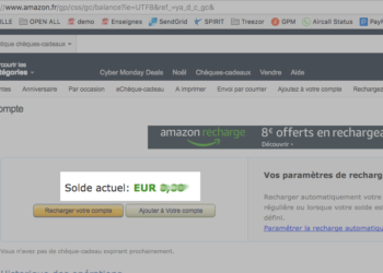 Comment utiliser le solde du compte Amazon ?