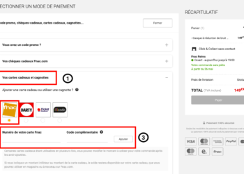 Comment utiliser une e-carte cadeau FNAC Darty ?