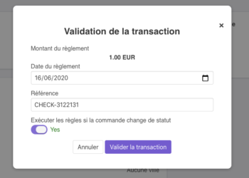 Comment valider un paiement en attente ?
