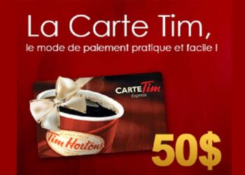 Comment vérifier solde carte Tim Horton ?
